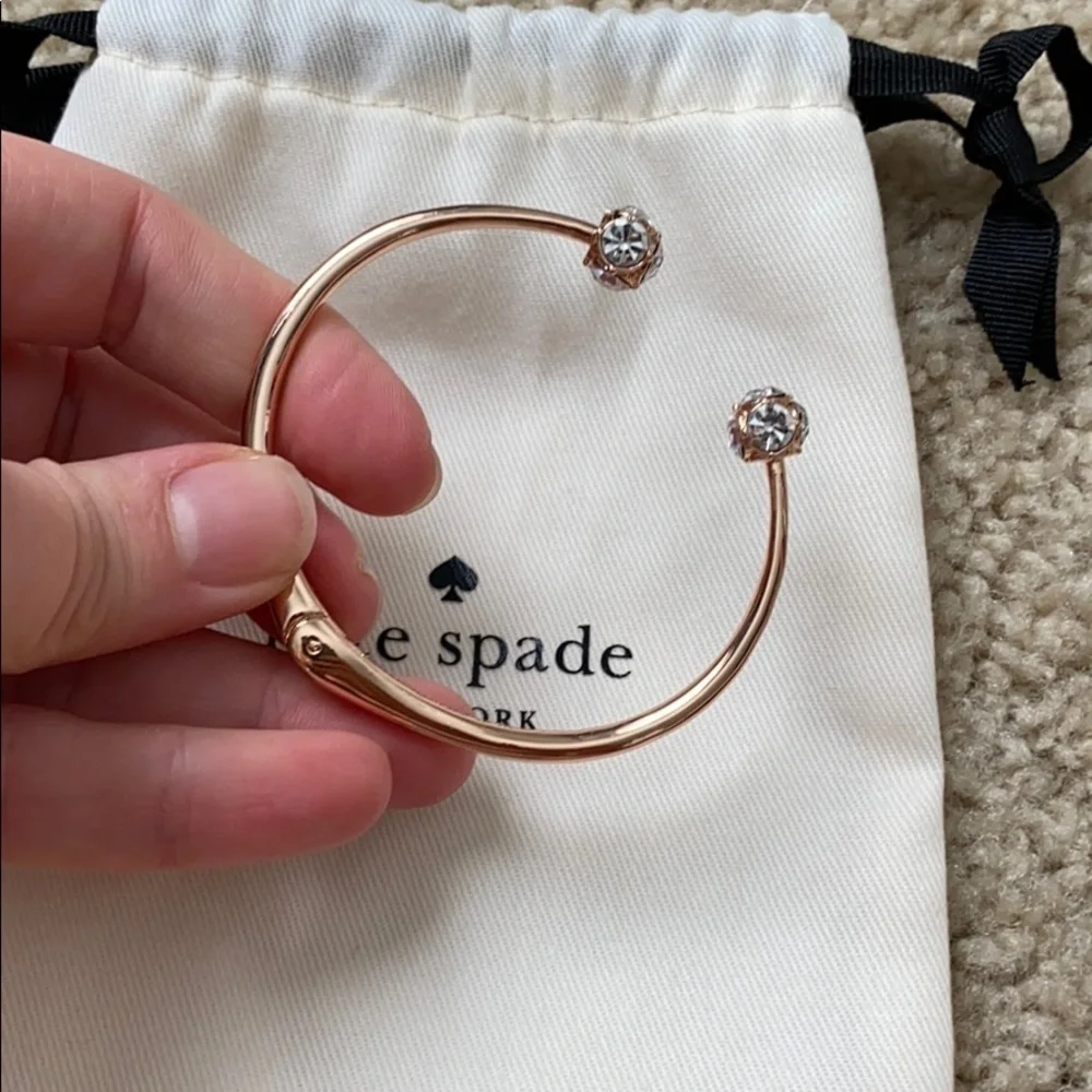 Rose gold bracelet with jewel detail Kate spade - Picture 3 of 4